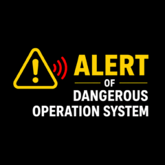 Alert of Dangerous Operation<br>( Opt : QuaPro-B & QuaPro-R )